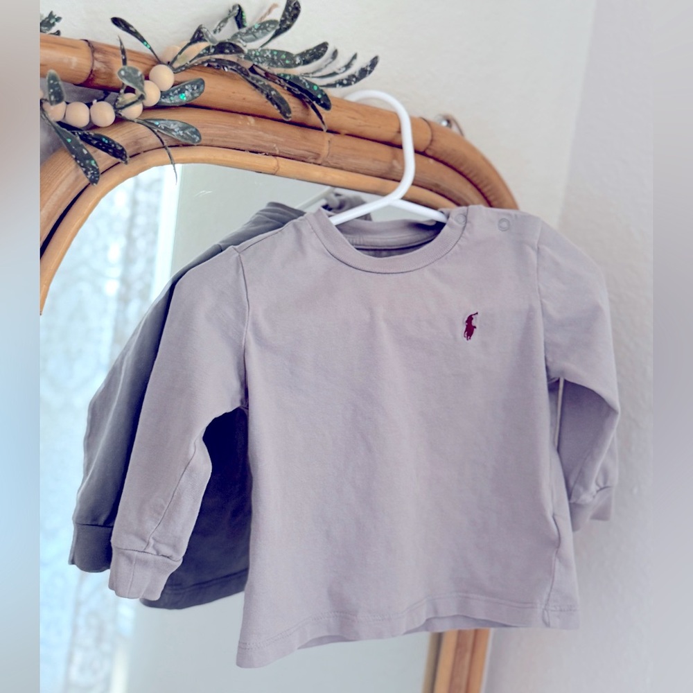 Ralph Lauren gray T-shirt 9M